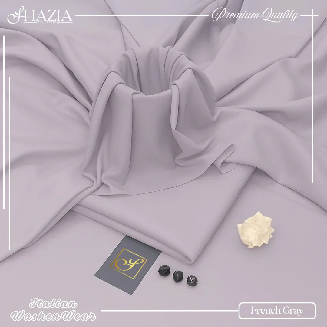 Premium Italian Wash & Wear – French Gray Edition