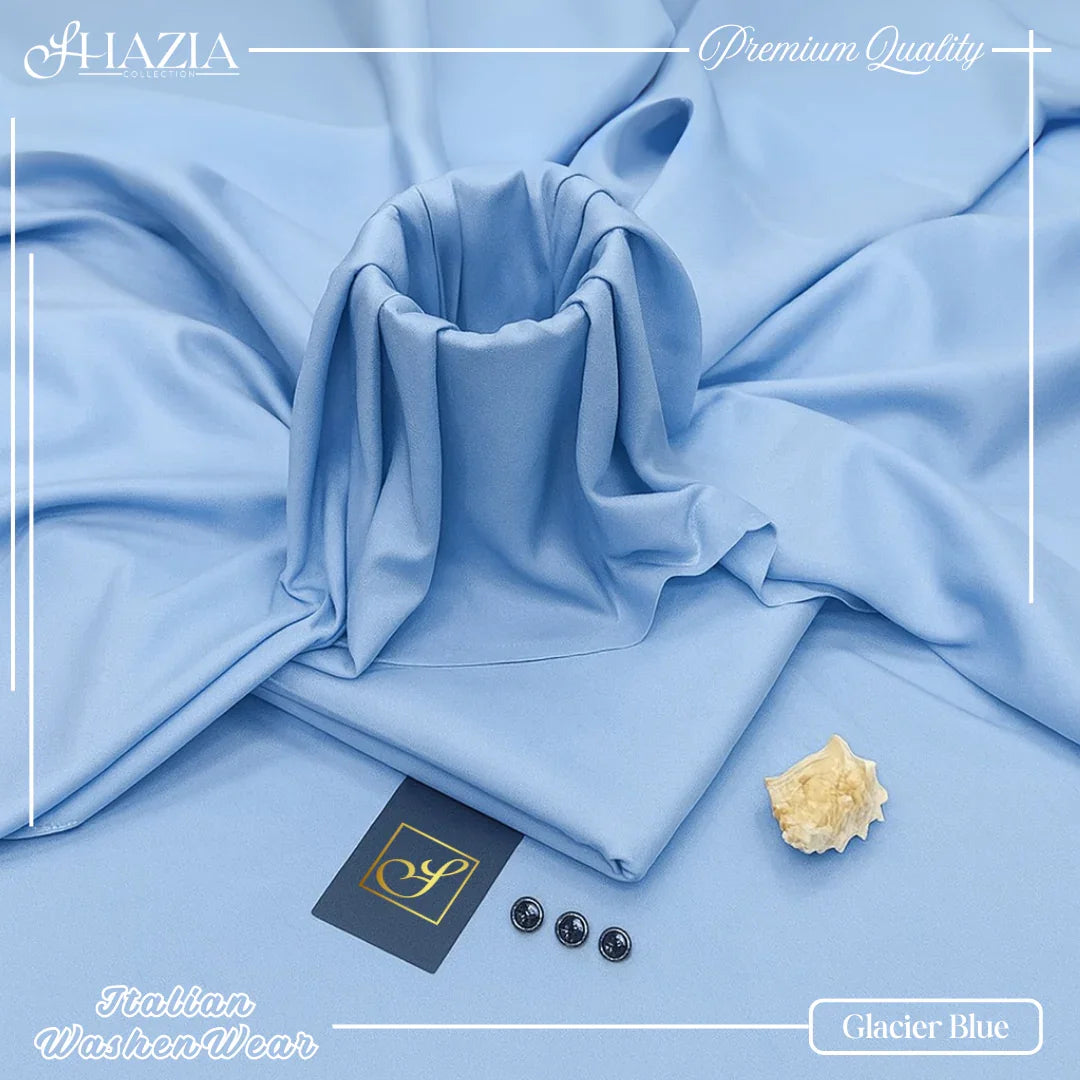 Glacier Blue Premium Wash & Wear Collection